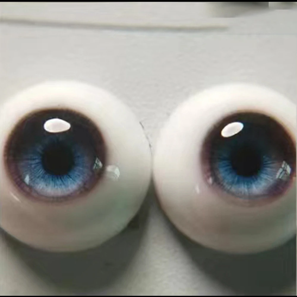 Harz Augen Puppe Augapfel Blau Rote Augen Puppe Zubehör Für 1/6 1/8 1/3 BJD Puppe DIY Handgemachte Augapfel 10mm/12mm/14mm/16mm/18mm – Detail 4