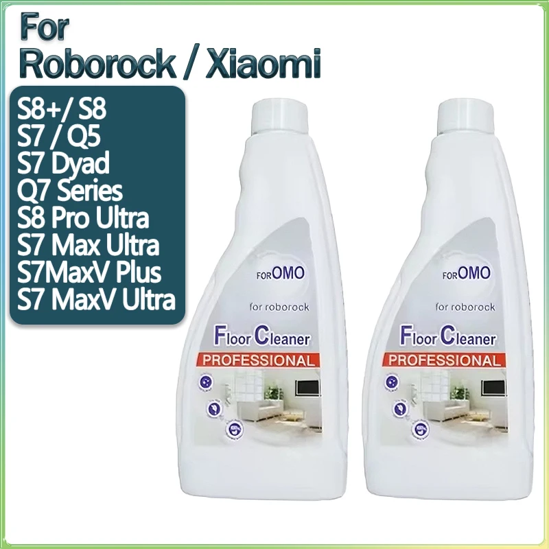 Płyn do czyszczenia podłóg Roborock Xiaomi i OMO Joint, do serii S8 Pro Ultra/S8/S8+/Q5/Q7/S7 Max Ultra/S7MaxV Plus, 480 ml