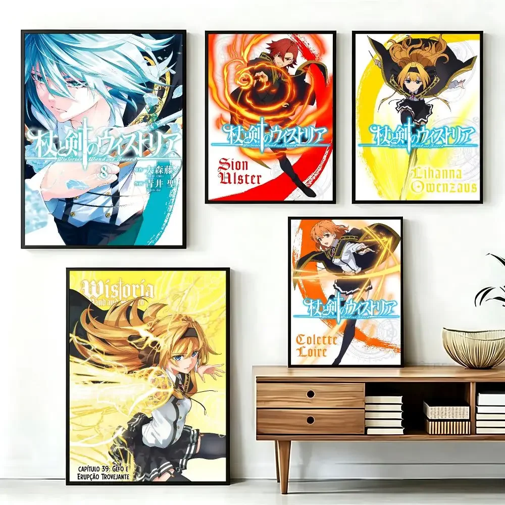 anime Wistoria Wand and Sword Poster HD Printing Fresh and Nordic Home Decor Wall Art for the Living Rooms Hallways Gift Giving