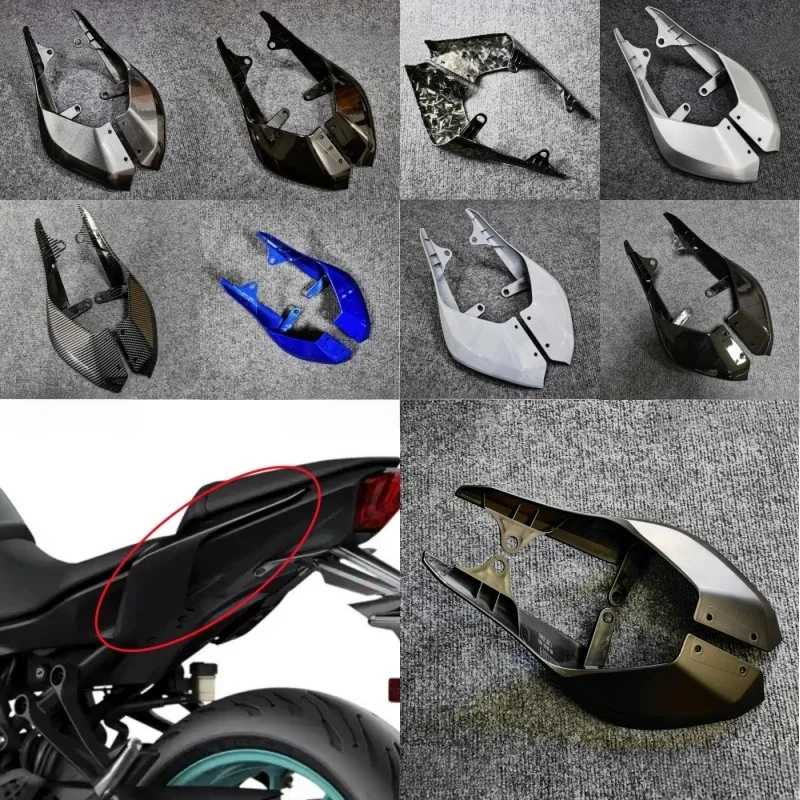 Motorcycle Rear Tail Side Fairing Panel Cover Case Fit for YAMAHA MT-07 MT 07 MT07 2021 2022 2023 2024