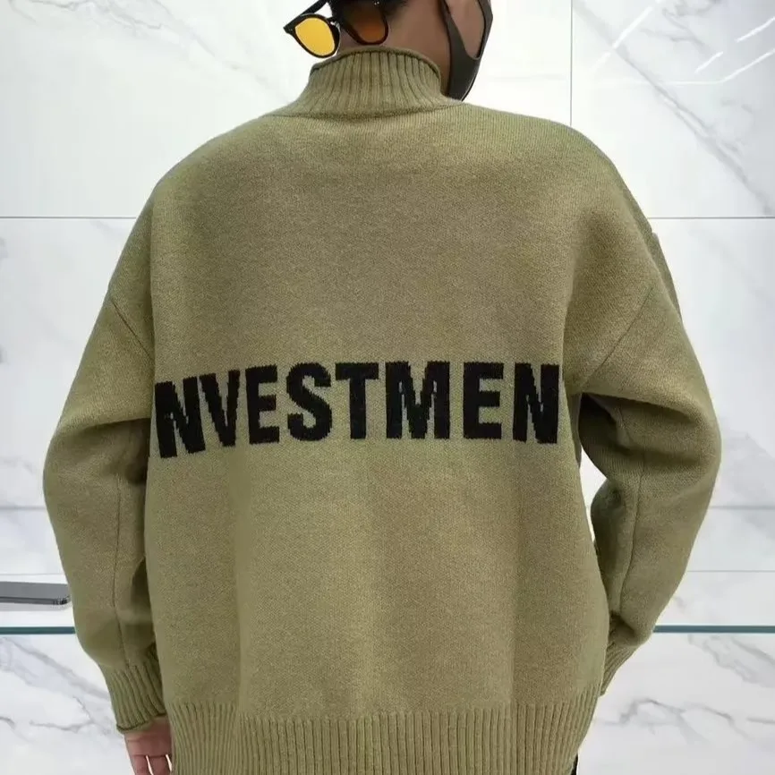 

Мужская трикотажная куртка на молнии больших размеров для осени и зимы, приталенная, с воротником-стойкой, повседневная, простая, стильная