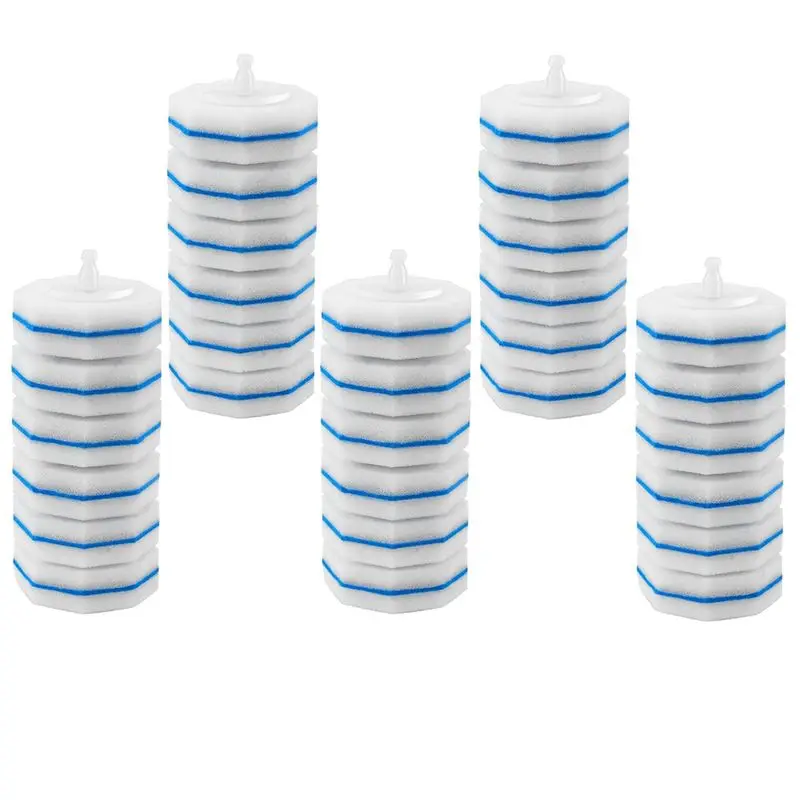 A21Q -Disposable Toilet Cleaning System Disposable Toilet Flushable Refill Fresh Brush Flushable Refills Toilet Wand Refills 30P