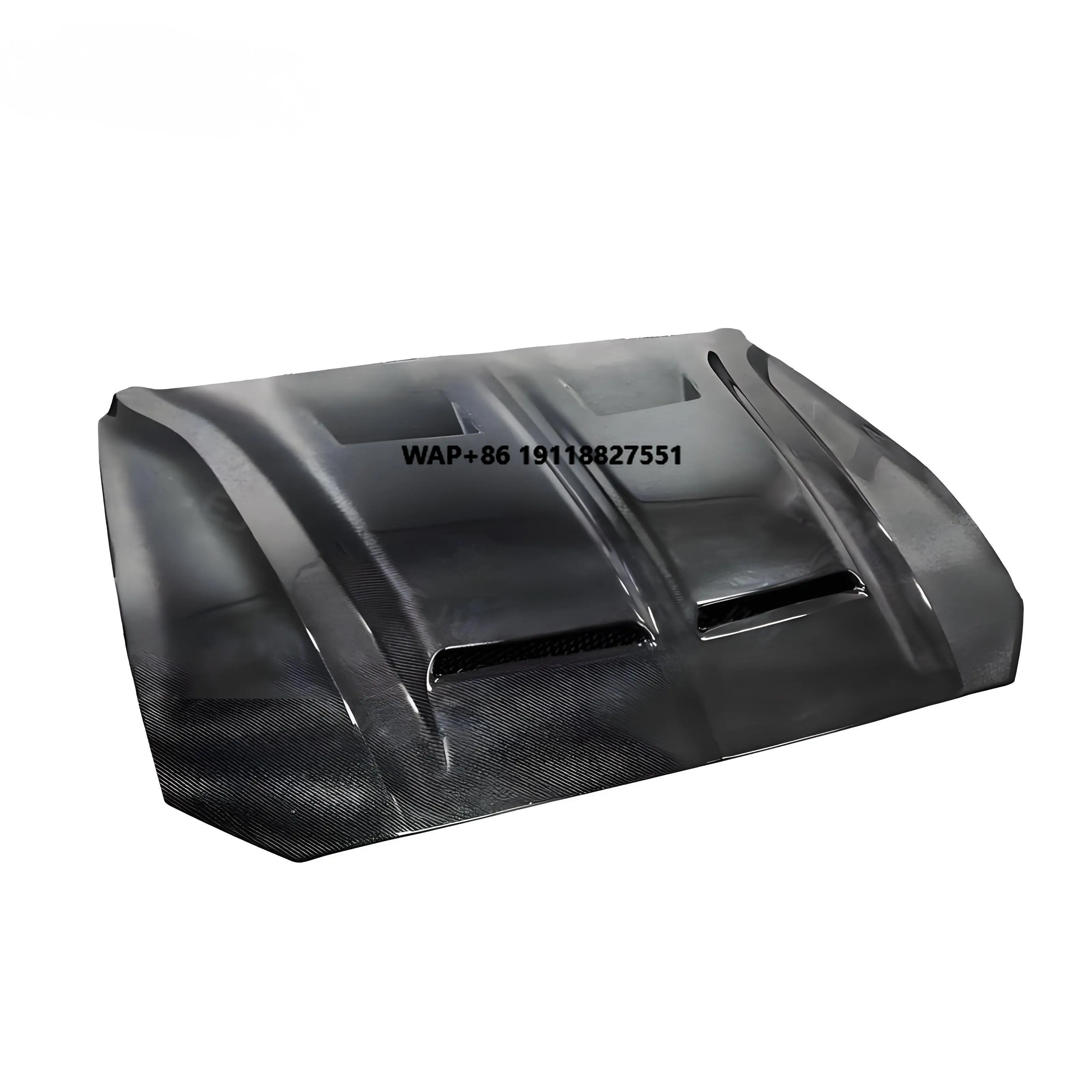 

MRD Carbon Fiber Hood for Mustang 2015-2023 Super Snake Style Hood Real Carbon Fiber Hood Regular Style