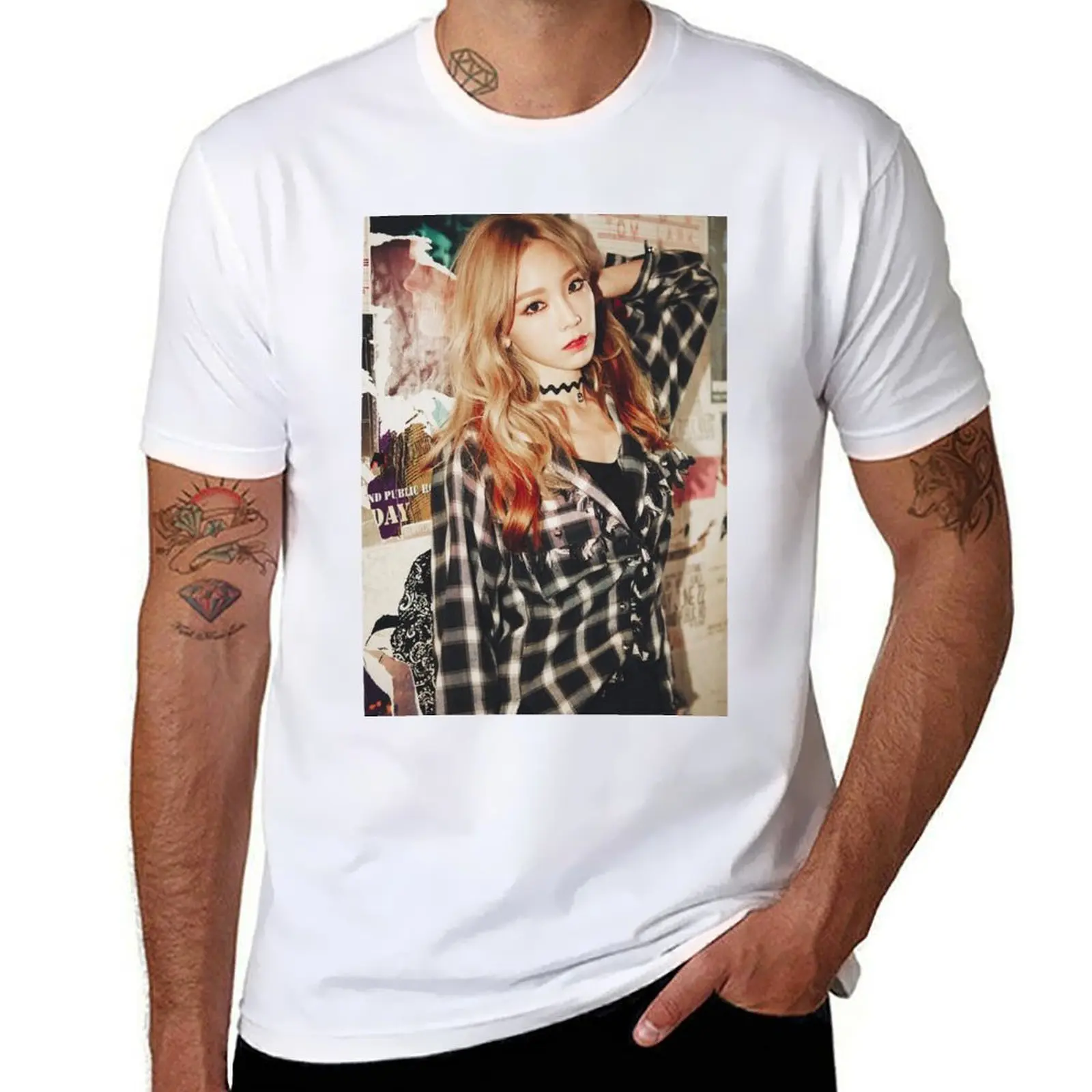 

Taeyeon - I T-Shirt man t shirts for men casual man t shirts for men black cotton t-shirt plain for man package T-Shirt