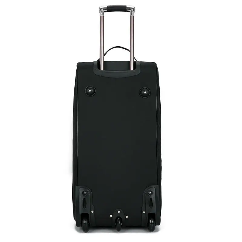 Storage Bag with Wheels 10kg Large Capacity Carry-on Luggage Backpack Unisex Travel Suitcase Wear-resistant Hand Shopping Bags