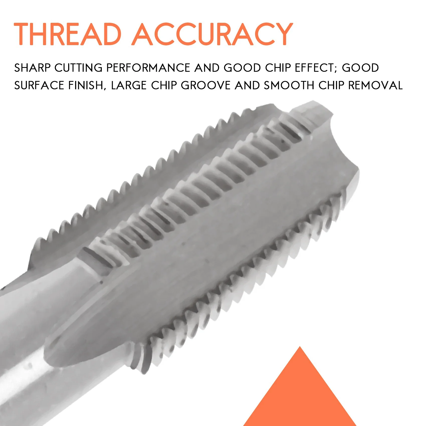 JUF-1Pc 1/4 Inch - 18 Npt High Speed Steel Taper Pipe Tap Metal Screw Thread Cutting Tool Threading Hand