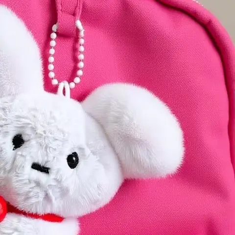 

Мультфильм милый колокольчик кролик котенок животные скрипучая плюшевая кукла мягкая игрушка брелок кулон девчачий брелок сумка подвесные украшения подарки