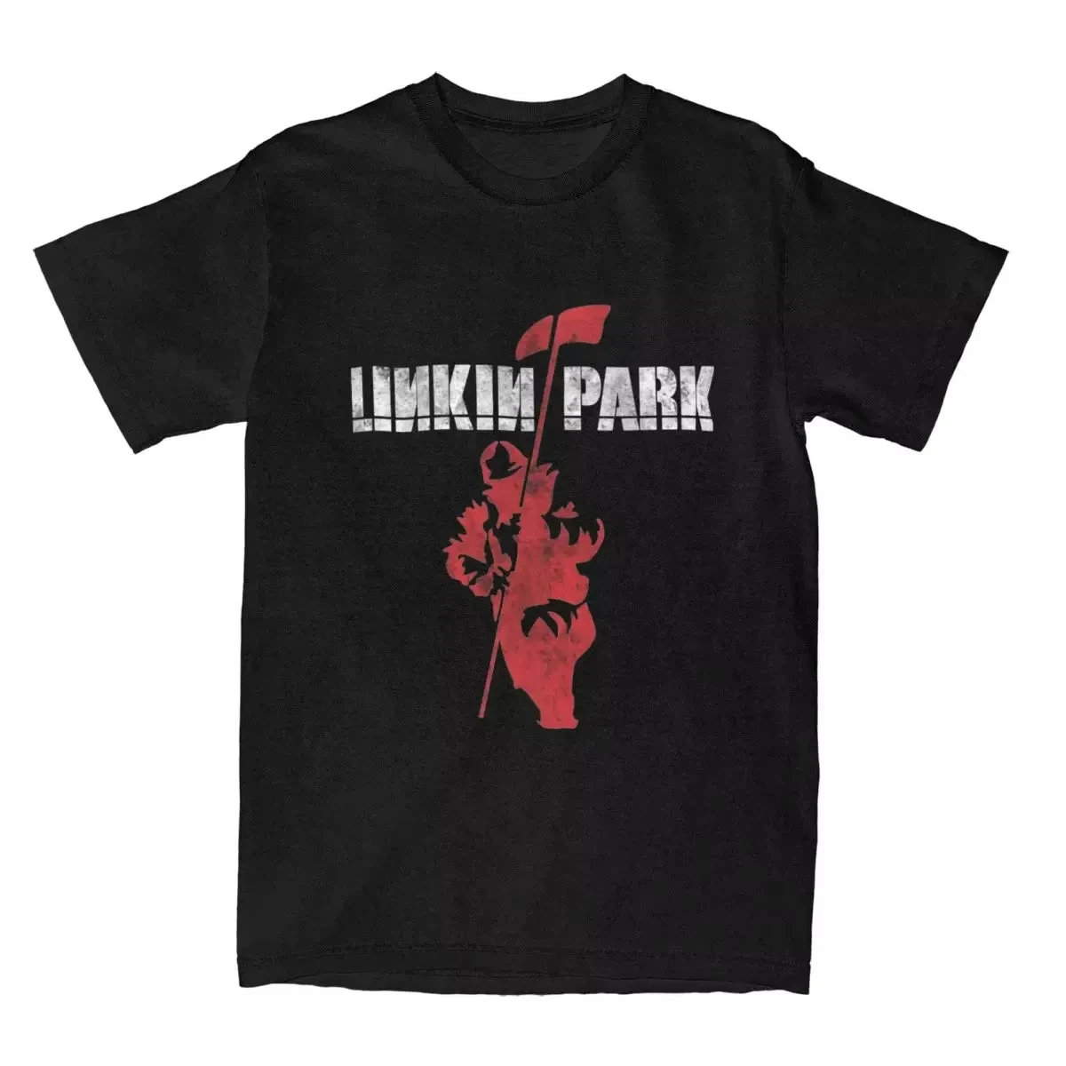 

2025 New Linkin Park Band Print Graphic T-shirt Men's and Women's Short Sleeve T-shirt High Quality Men's Clothing