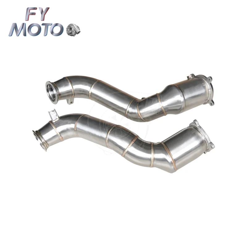 

China Factory Mclaren 720s Catless Stainless Steel Exhaust Downpipe
