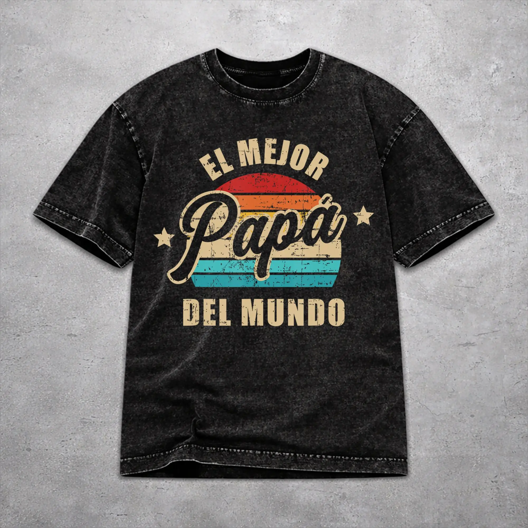 Funny Father's Day Dad Gifts Shirt Vintage Style For Men Women Cotton T-Shirts Tee Tops