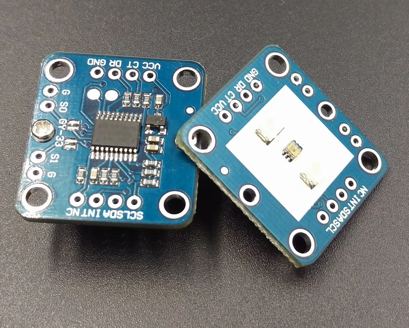 33 TCS34725 color sensing recognition sensor module replaces TCS230 and TCS3200