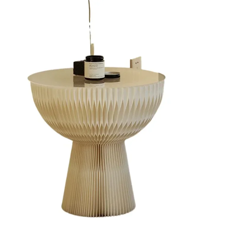 Side few small coffee table round table corner few simple sofa side cabinet light luxury living room bedroom bedside modern mobi