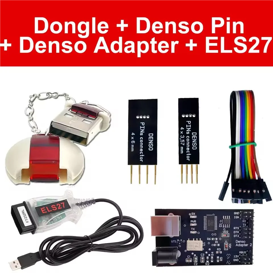 

V1.75 MTool Complete set Mtool K-M Regulator (including software license dongle Denso adapter pin line cable diagnostic tool)