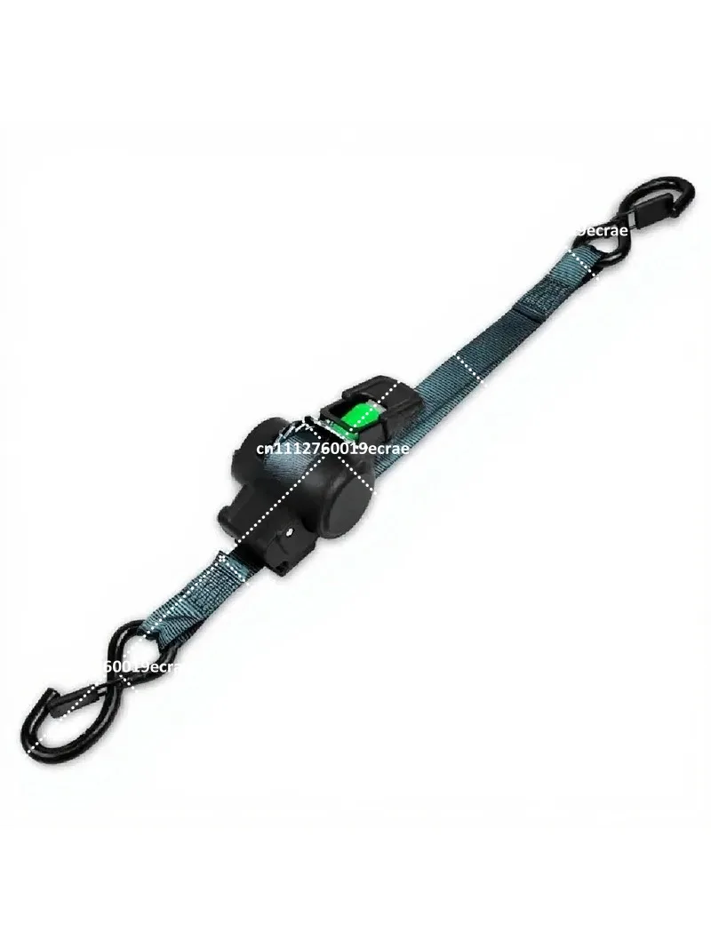 Cargo Automatic Contraction Tensioner Strap for Travel Luggage Motorcycle Tie Down Fixed Straps