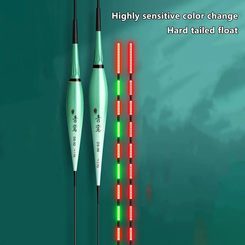 Highly Sensitive Fish Float Color-Changing Hardtail Drift Day And Night Drift Fish Bite Color-Changing Drift