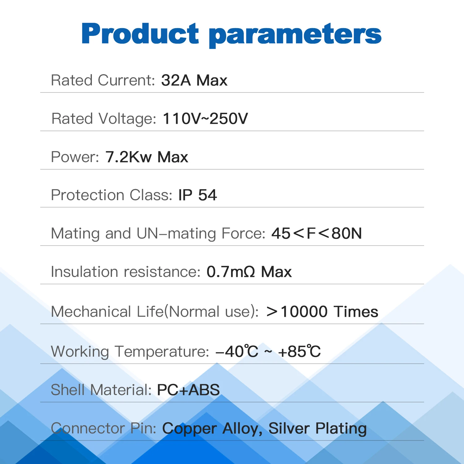 ISIGMA AC 타입 2 테슬라 NACS 전기차 변환기 32A 1상 7KW 충전 어댑터 타입2 전기차 충전기 테슬라 모델 Y 호환