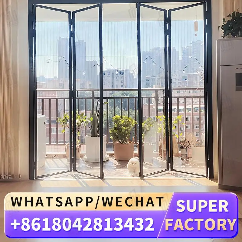 

Customizable Windows Foldable Door Ideal for European Commercial Spaces Factory Made Windows Foldable Door