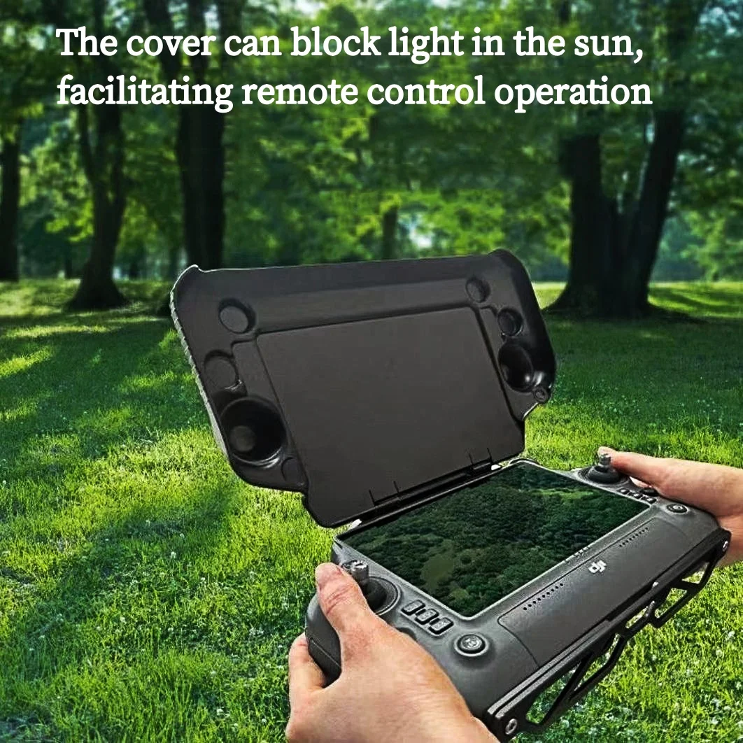 RC Remote Control Cover For DJI Agras T40/T20P T50/T25 Screen Protector Cover & SunHood Sunshade For DJI Agricultural Drone Part
