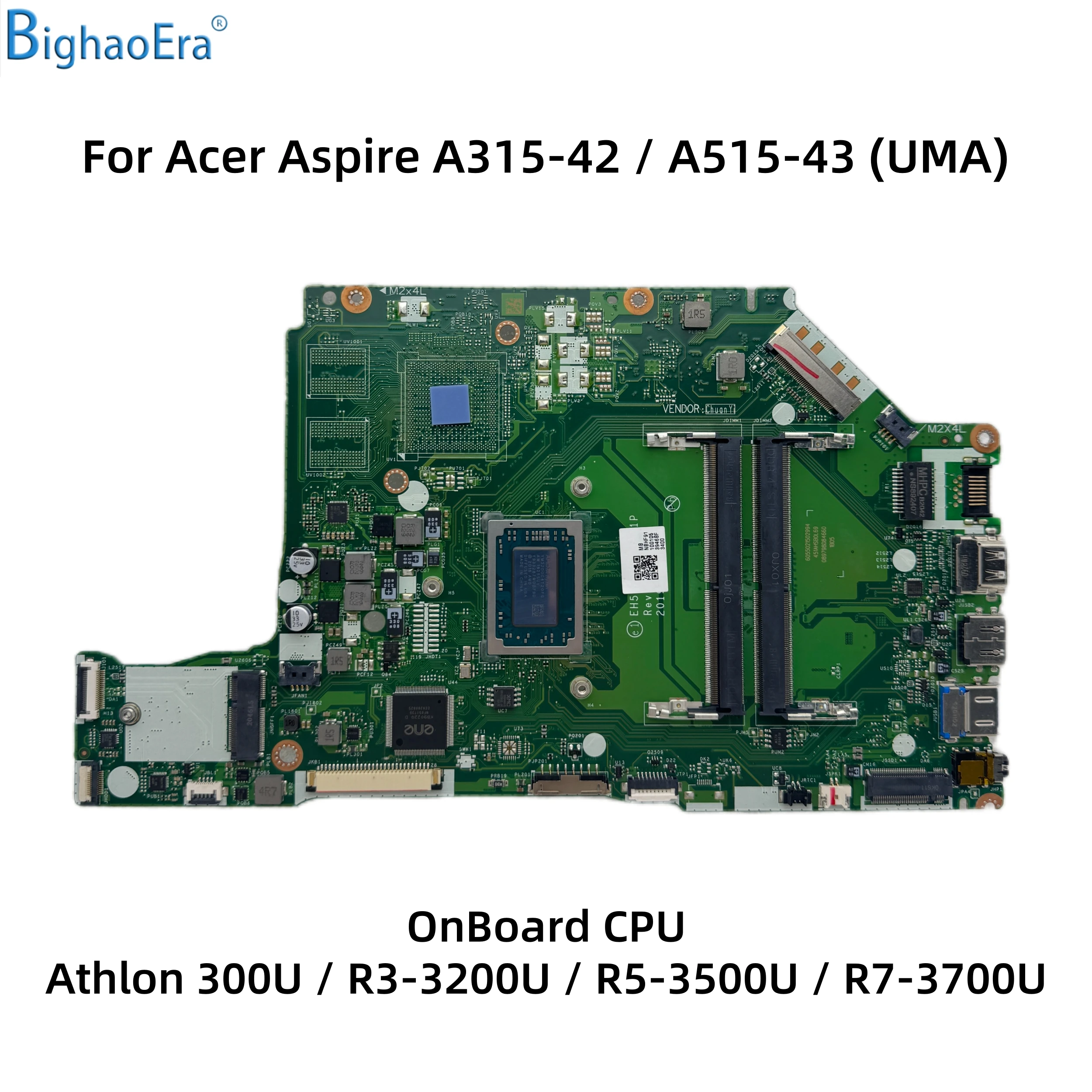 eh5lp-la-h801p-pour-acer-aspire-a315-42-a515-43-carte-mere-d'ordinateur-portable-avec-amd-300u-r3-3200u-r5-3500u-r7-3700u-cpu-uma-ddr4-100-ok