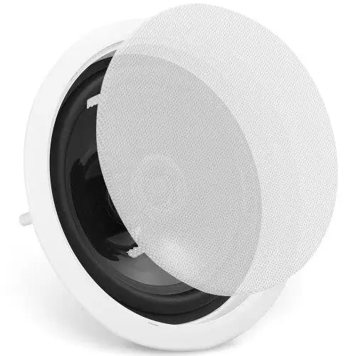 150W 6.5 ''Flush Mount เพดานและลําโพงติดผนัง, 8Ω, 89dB สําหรับบ้าน, ห้องครัว, ห้องนั่งเล่นและเสียงกลางแจ้ง