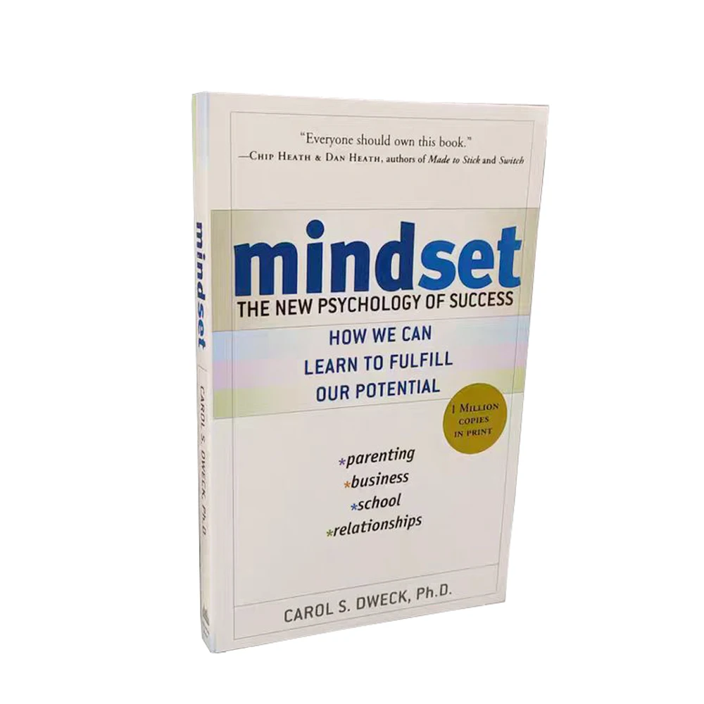 Mindset The New Psychology Of Success English Book by Carol S. Dweck Foreign Literature Inspirational Book