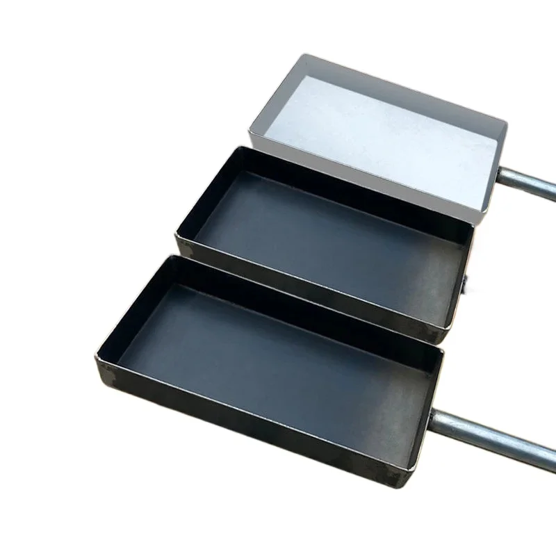 Commercial BBQ Tray Charcoal Oven Stall Customized Stainless Steel Square Household