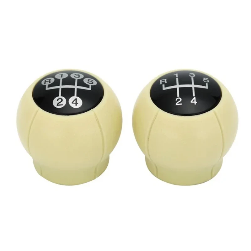 5 Speed Beige Gear Shift Knob For OPEL CORSA C (2001-2006) TIGRA B (2004-2012) COMBO C (2001-2011)  Lever Stick