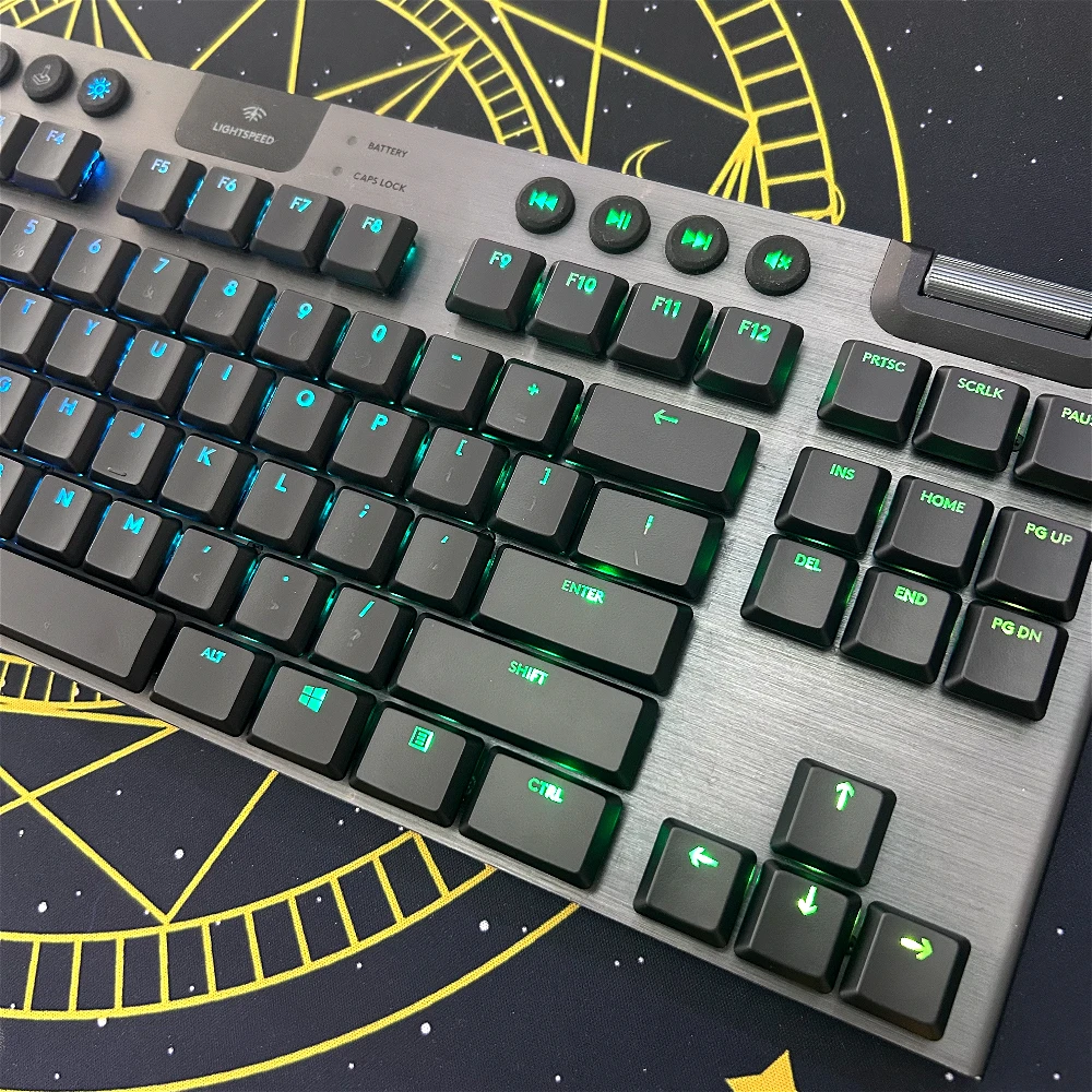 G915 TKL Keycaps, Original Anti Slip Backlit Keycaps Suitable for Logitech G815/G915/G915 TKL Series RGB Mechanical Keyboards