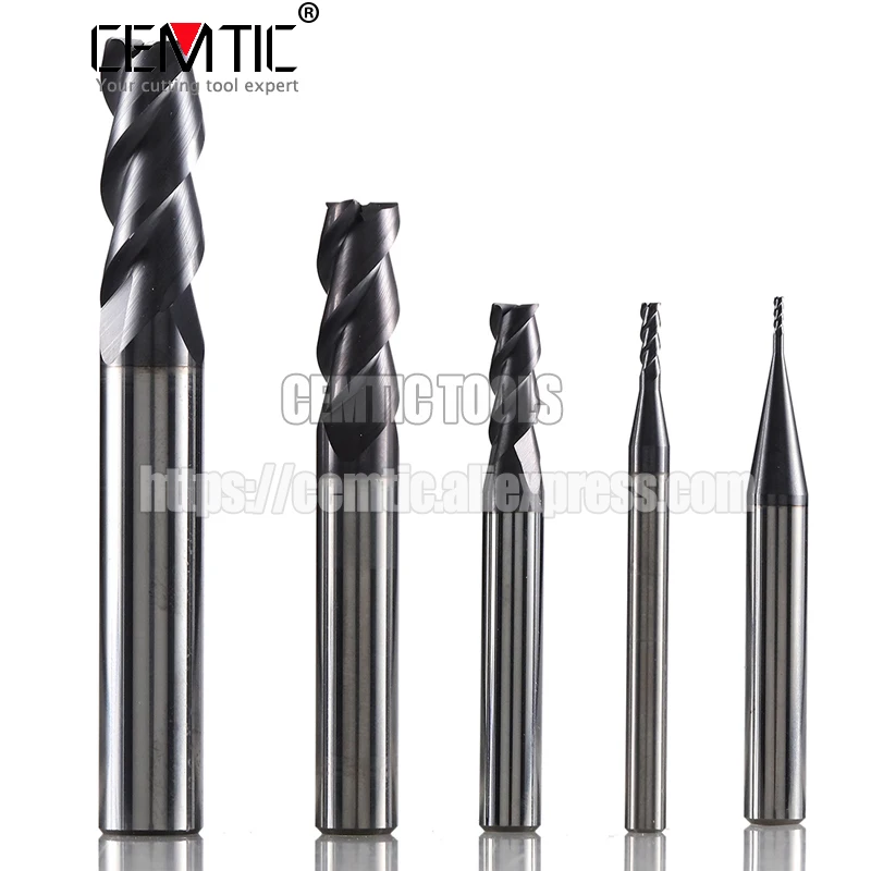 

GM-3EL-D3.0-D20.0 3 Flute Flattened Long Cutting Edge End Mills For CNC Metal Milling Finish and Semi-finishing ZCC