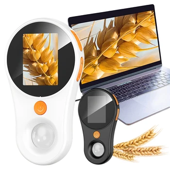 500X handheld digital microscope 2 inch IPS screen coin magnifier portable microscope camera for jewelry watch repair