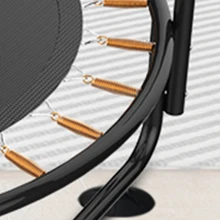 Description Picture 5 of item60" Trampoline for Kids, 5 FT Indoor & Outdoor Small Toddler Trampoline with Basketball Hoop, Safety Enclosure, Gifts Age 3-8