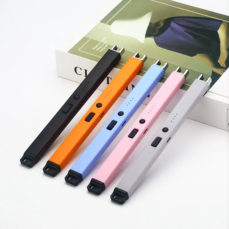 Pulse Electronic Ignition Tool Aromatherapy Candle Charging Long Handle Lighter Cigarette Accessories Household Kitchen Tools