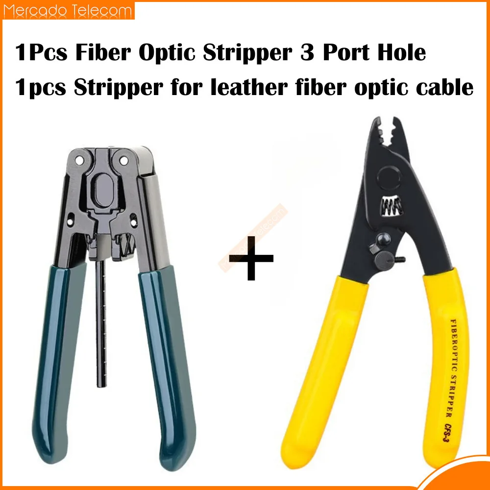 

Комбинированный набор инструментов для зачистки оптоволокна CFS-3 Трехпортовый инструмент для зачистки оптического волокна или инструмент для зачистки кожаных проводов