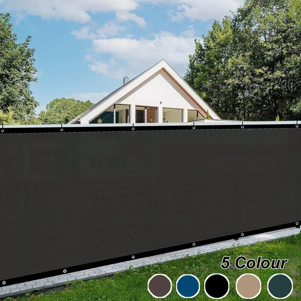 

5 6 8 Privacy Fence Screen Windscreen Garden Fabric Mesh Shade Panel Cover