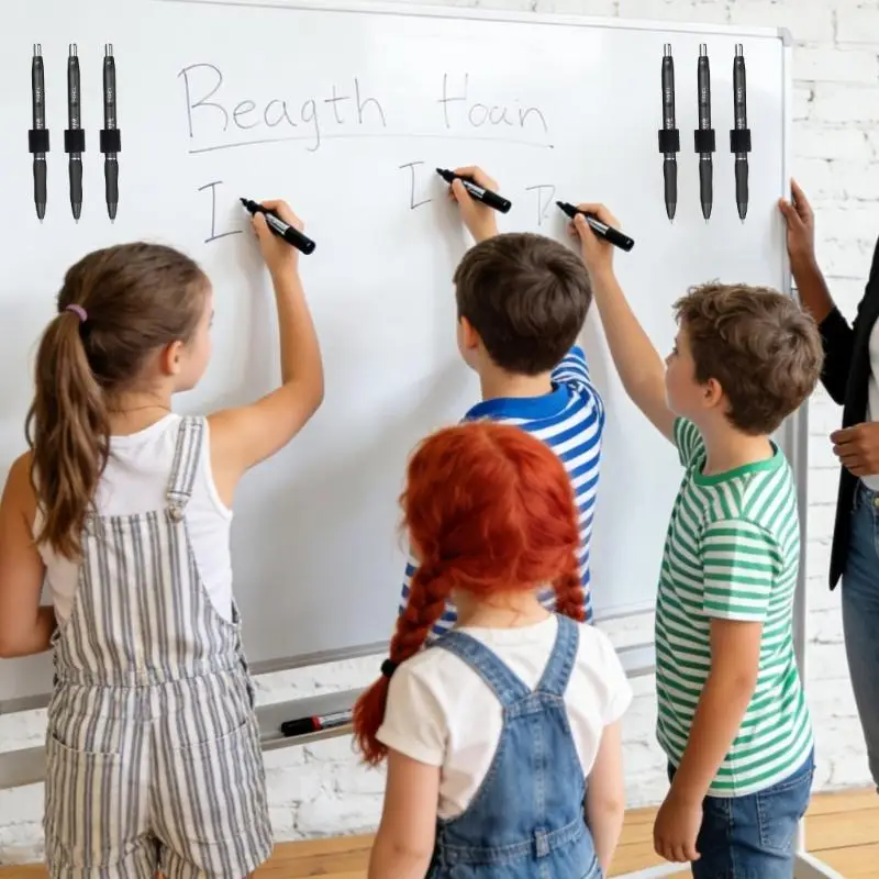 Silicone Pen Stand Strong Pen Organiser Stand For Offices School Whiteboard And Kitchen Refrigerator