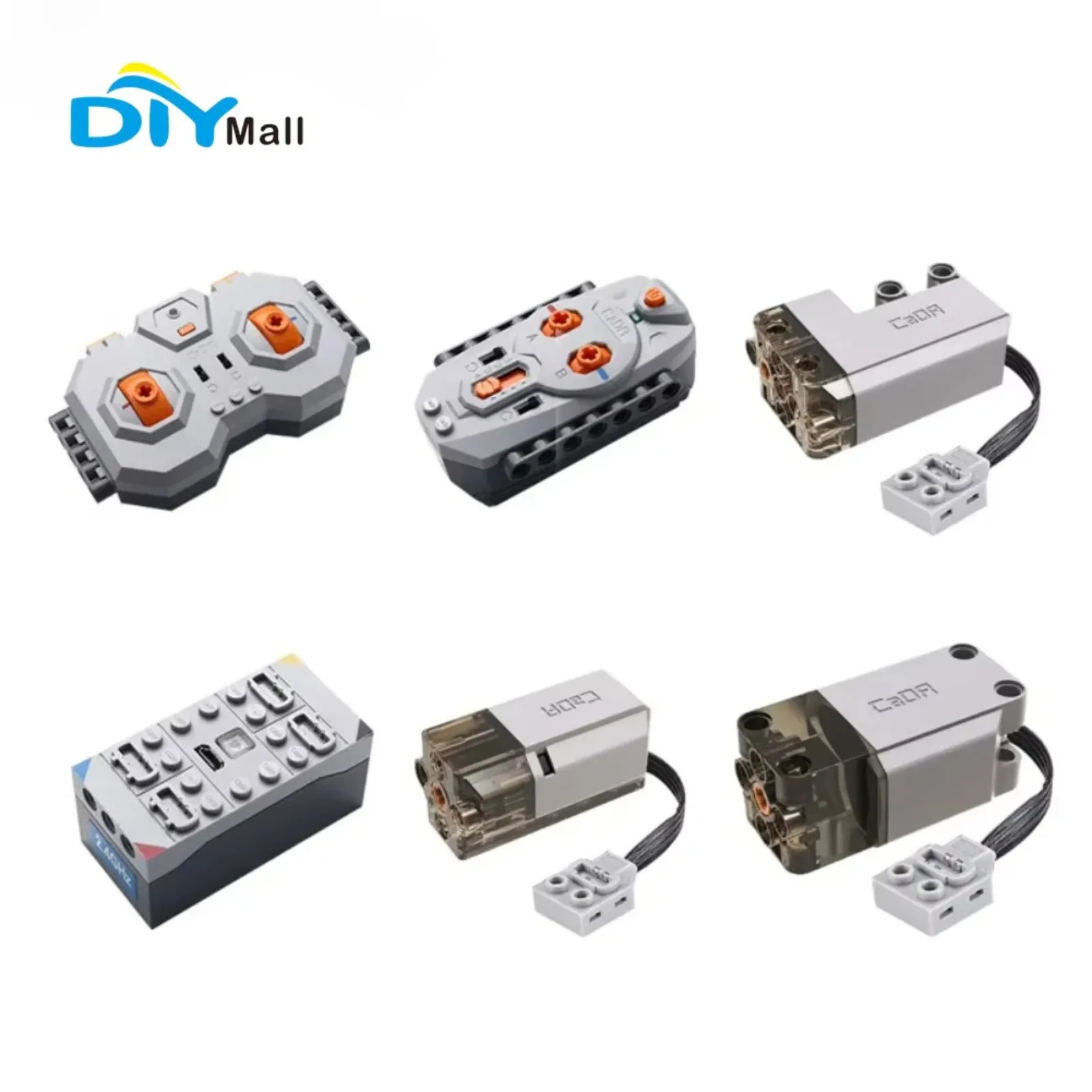 

Сервомоторы CaDA MOC Power Pro, совместимые с конструкторами, для моделей автомобилей и грузовиков, улучшенные технические детали