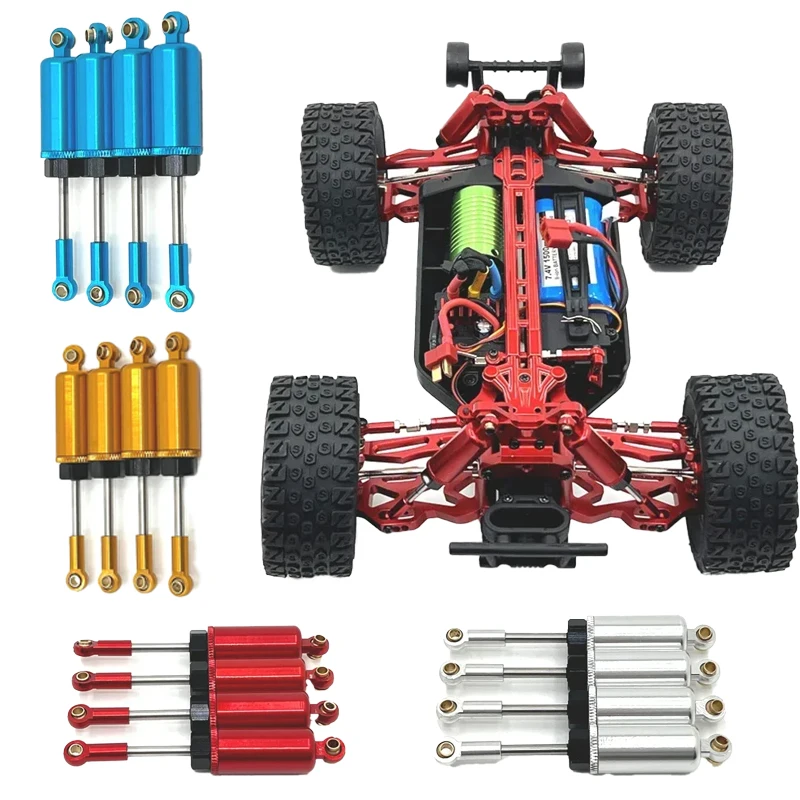 

SCY 16101PRO 16102PRO 16103 Q130 1/16 RC автомобильный пульт дистанционного управления автомобильные аксессуары металлическое обновление гидравлический амортизатор