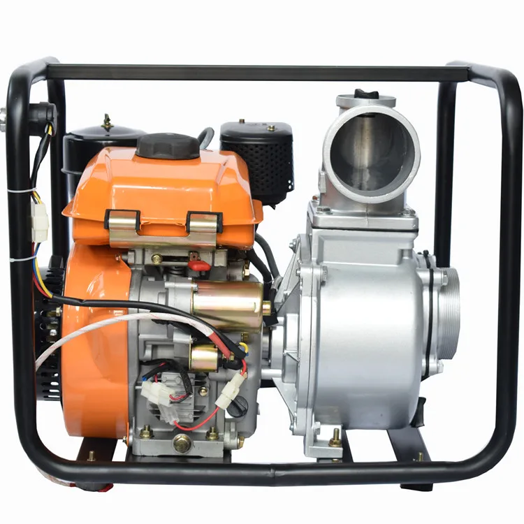 Portable 4 Inch Diesel Water Pump Agricultural Irrigation Water Pump