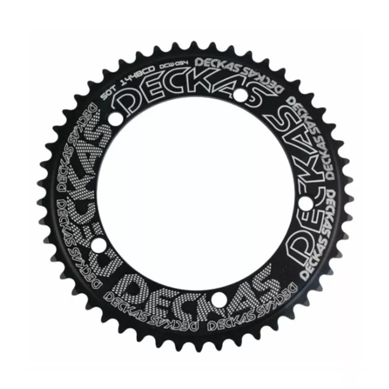 Deckas 144BCD Fixed Gear fixie Round Chain ring Track Bike 44T-58T Tooth 144 bcd special single speed gear wheel Chainwheel