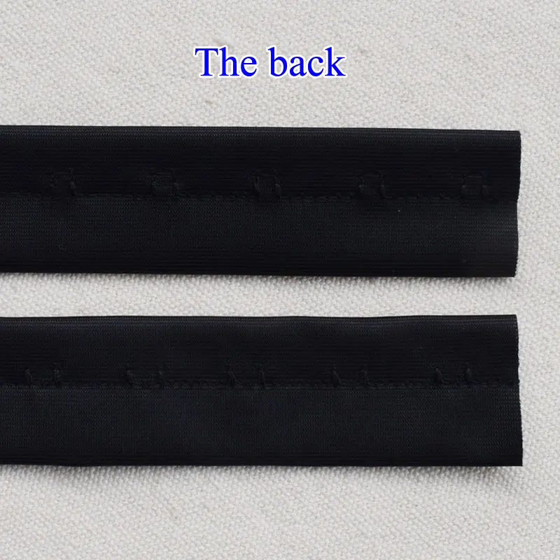 Pair Single Hook and Eye Tape Trim for Sewing Quilting Corset Bra Renaissance Dance Bridal Costumes, DIY clothing accessories