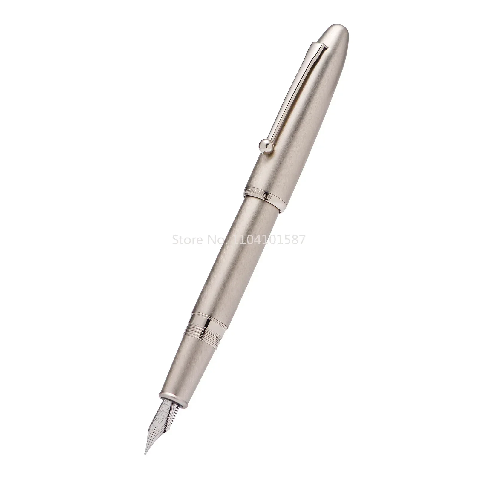 HongDian 620 Metal Fountain Pen Cocktail Series Iridium EF/Small Bent Beautiful Colors Size Ink Pen Office Business Writing Pen