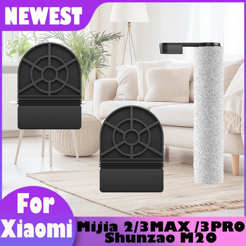 

For Xiaomi Mijia 2 3MAX 3PRO for Shunzao M20 Roller Brush and Hepa Filter Vacuum Cleaner Replacement Floor Scrubber Accessories