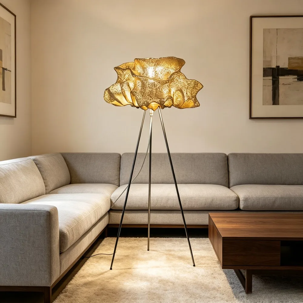 Italian Light Luxury Pendant Light Cloud Art Designer Personality Ltalian Living Room Dining Room Room Bedroom Lighting Fixtures