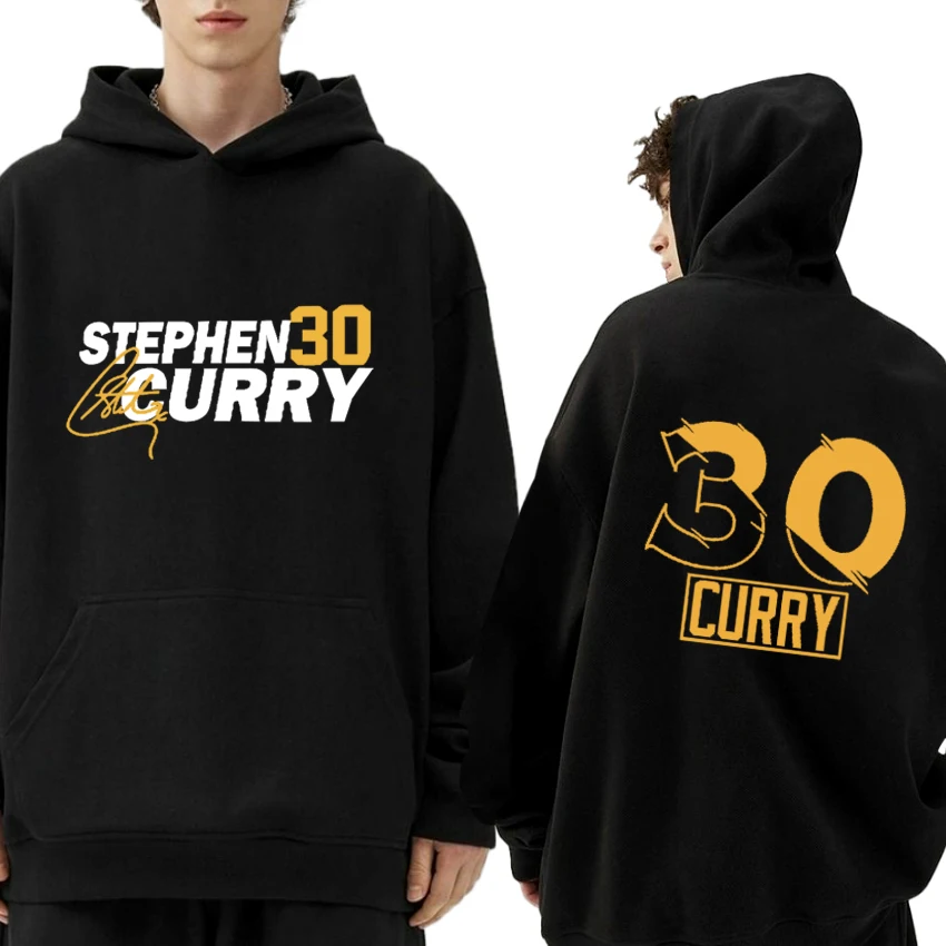 Hot Sale Curry Basketball printed Hoodie Men Women Fashion Gold State Warriors pullovers Unisex Fleece Long sleeve Sweatshirt