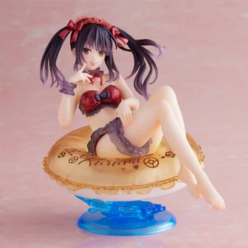 Oryginalna figurka Taito Date A Live Tokisaki Kurumi Figurka Pool Party Ver Figurka Anime Model Statuetka Zabawka Kolekcjonerska Zabawka Prezent