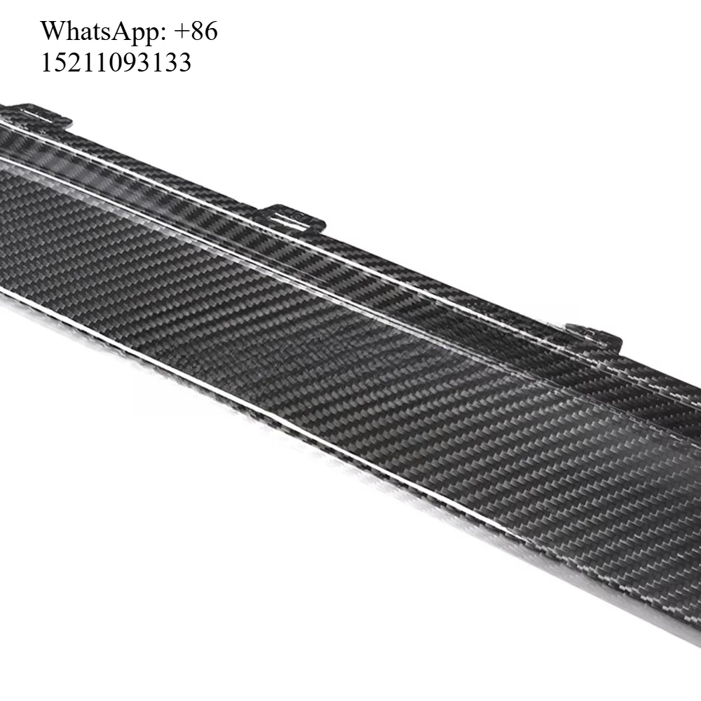 Carbon Fiber Side Label Leaf Board Car Body Kits with Collision Protection Fender Stickers Stylish Car Decoration