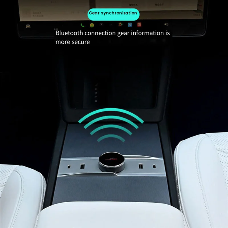 

Smart Control Docking Station Physical Rotary Gear Shift Knob For Tesla Model 3 Highland 2024 USB Hub