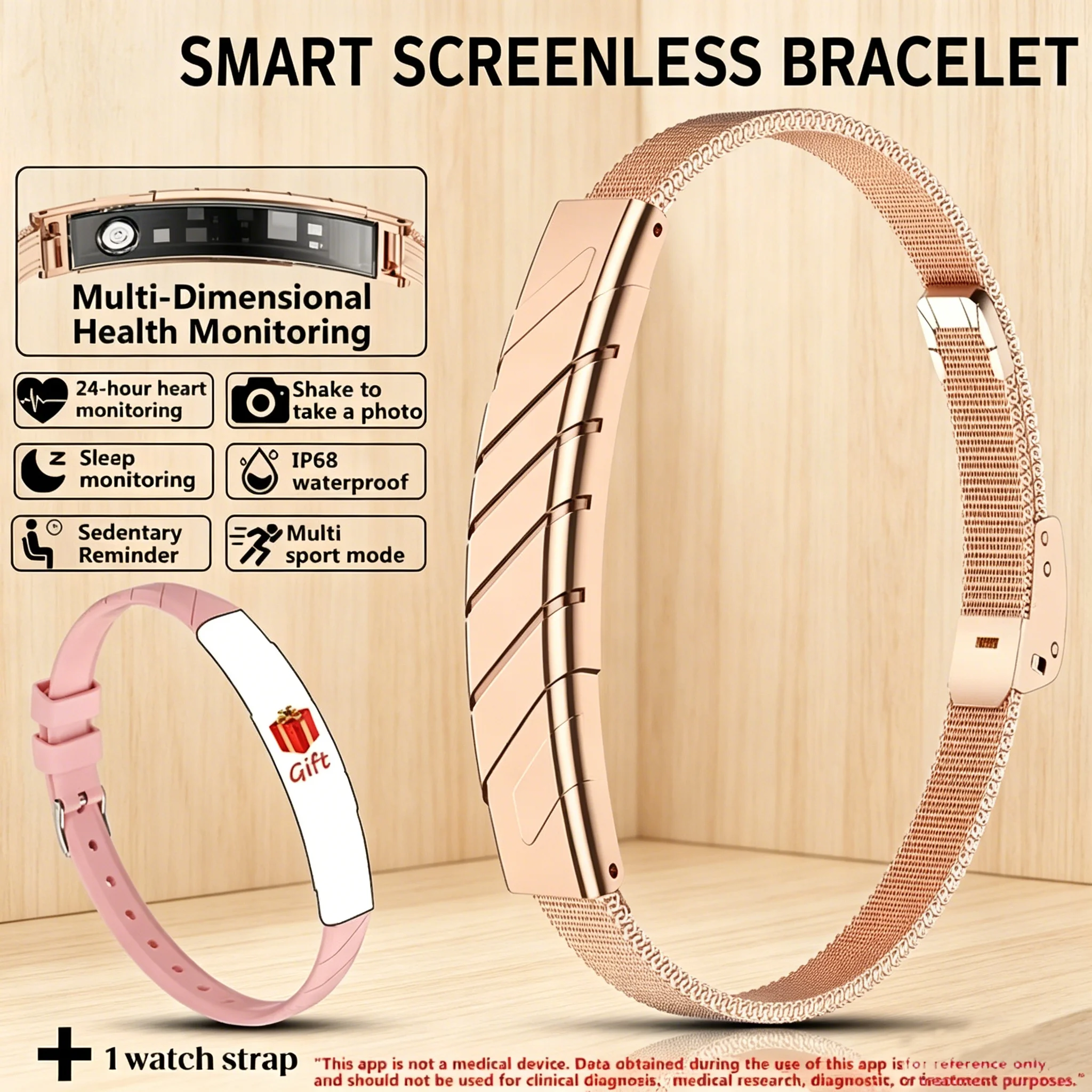 

2026NEW Smart Watch - Fashionable, Real-time Health Monitoring, IP68 Water Resistance, Sports Mode, Ultra Long Battery Life SpO₂