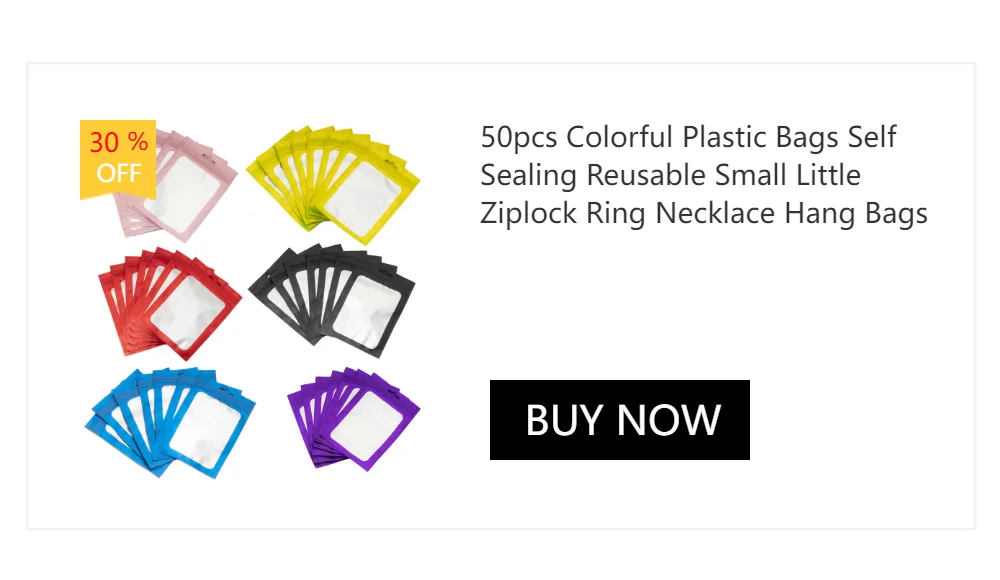200pcs 5 Sizes Transparent Self Adhesive Sealed Opp Plastic Pouch Sachet Gift Bag For Jewelry Wedding Party Beads Packing Supply