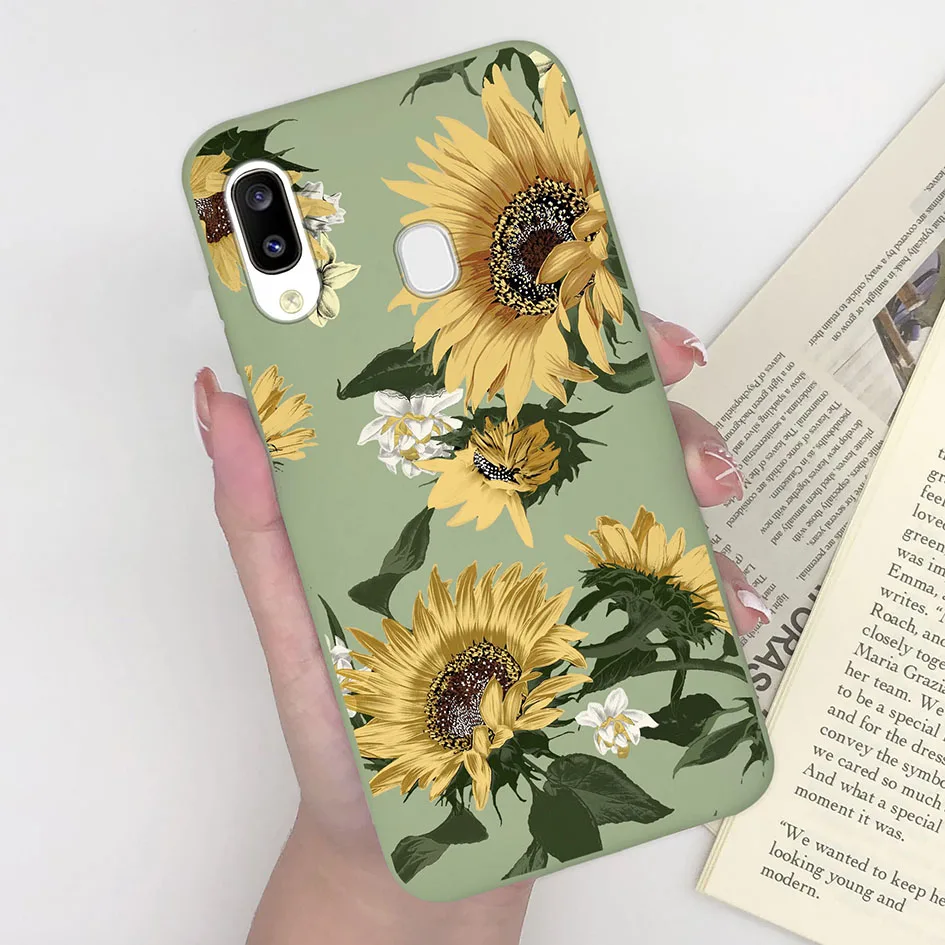 Case For Samsung Galaxy A20 A30 A205 M10s Cute Fashion Astronaut Flower Silicone Cover For Samsung A 20 A 30 A 205 M 10 s Fundas